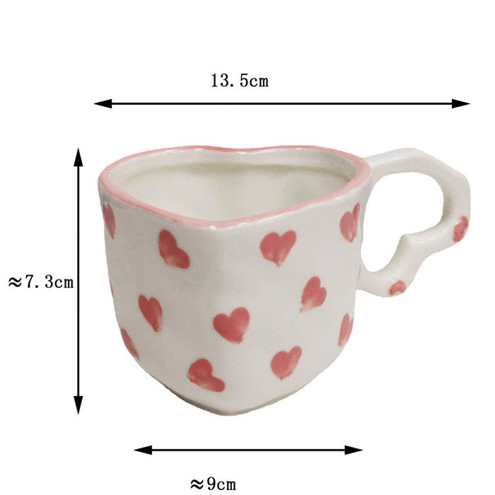 Sweet Heart Ceramic Cup