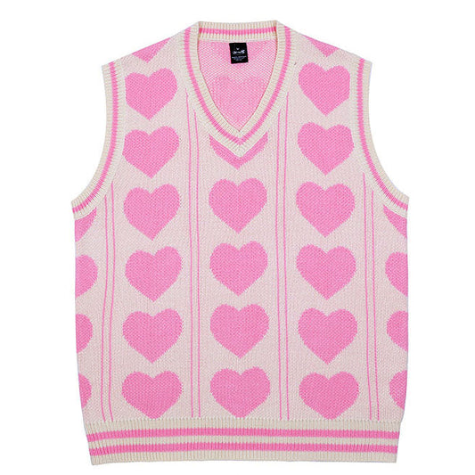 Casual Arrange Heart Vest