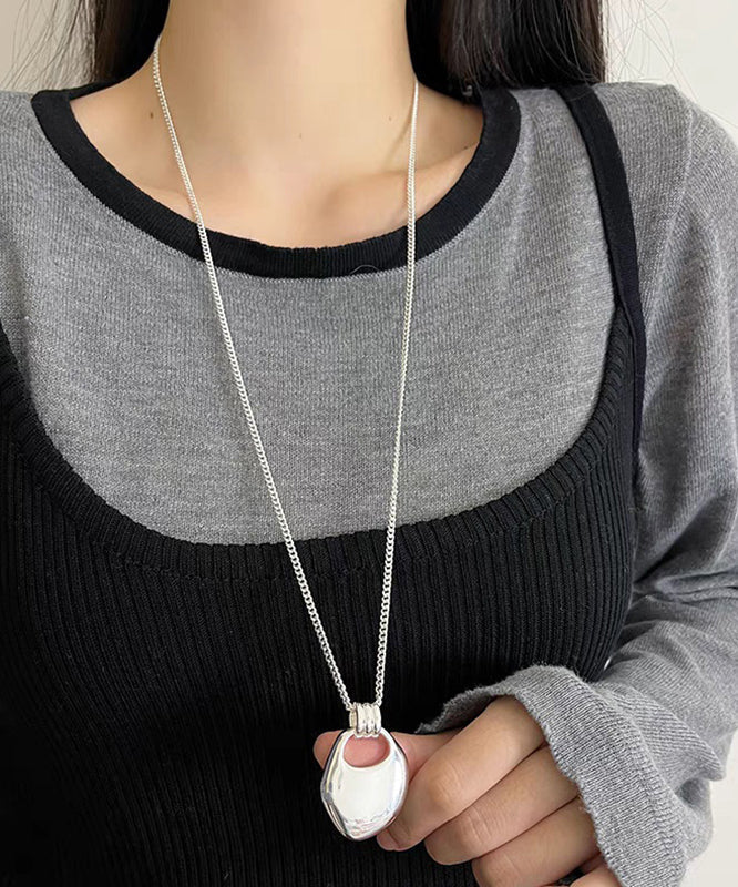 Necklace Silk Sweater Pendant Unique Bag Copper