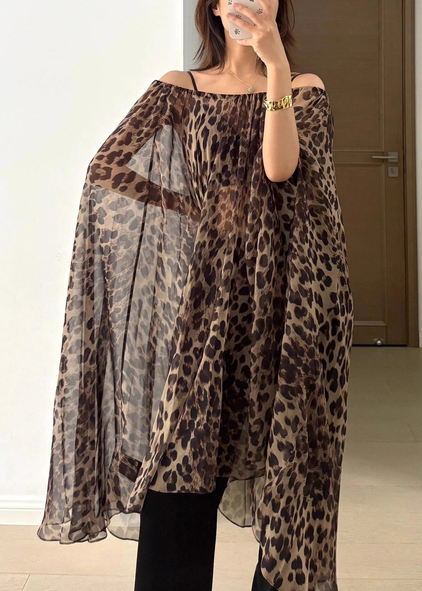 Wearing And Style Two Vacation Leopard Skirt Print Method Dress