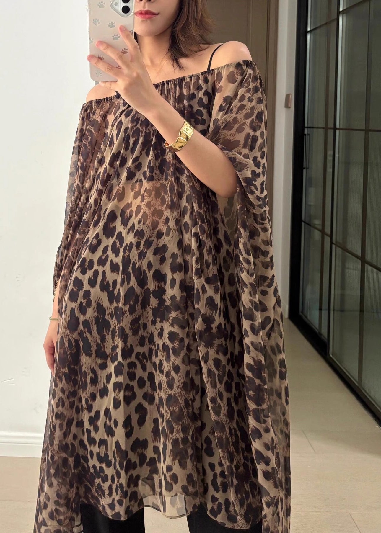 Wearing And Style Two Vacation Leopard Skirt Print Method Dress