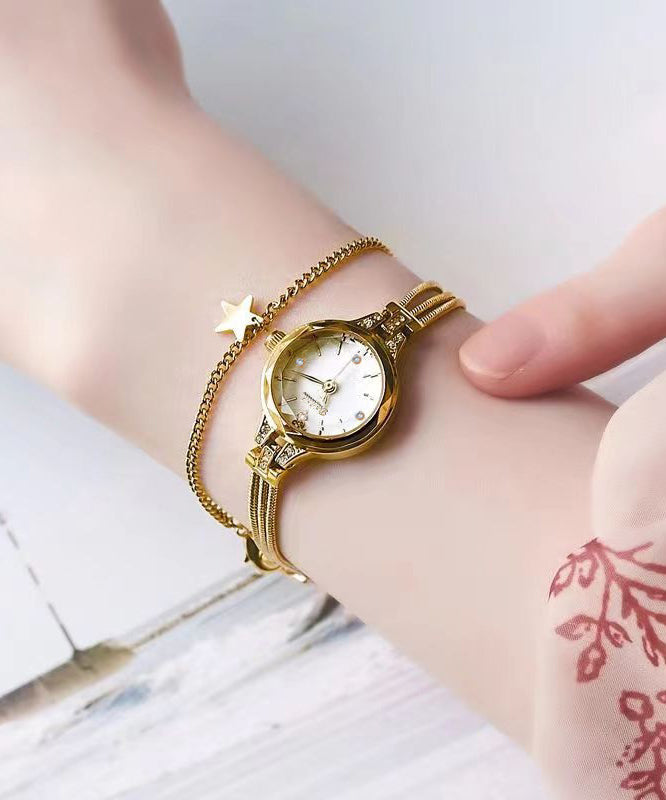 Alloy Blue Vogue Glass Watches Tempered