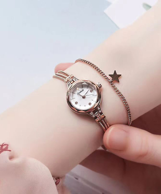 Alloy Blue Vogue Glass Watches Tempered