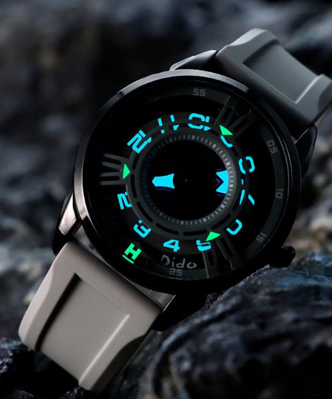 Blue Watches Out Women Silicone Waterproof Hollow Rubber