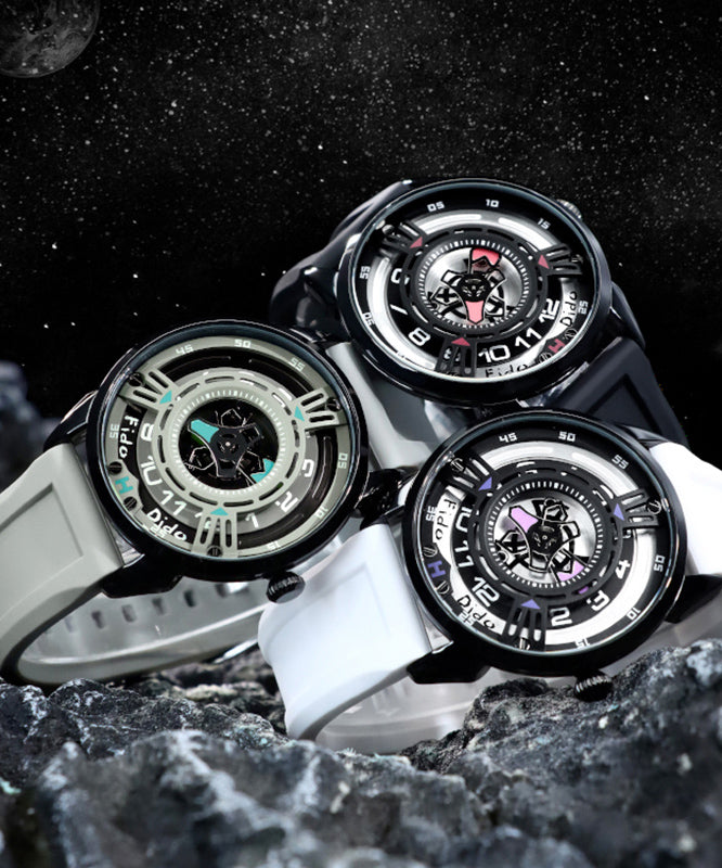 Blue Watches Out Women Silicone Waterproof Hollow Rubber