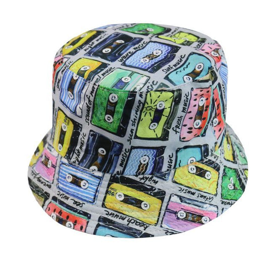 Print Hat Bucket
