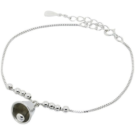 Bell Silver Bracelet Sterling