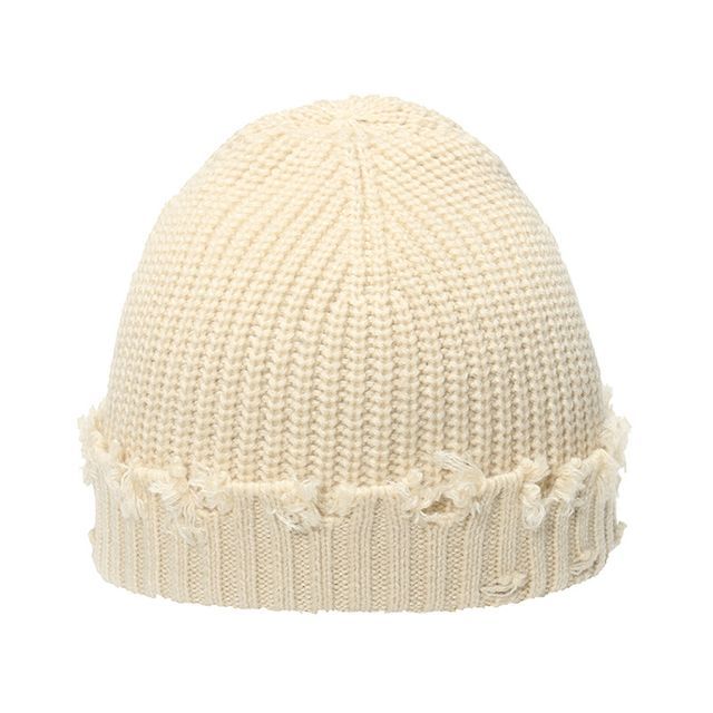 Knit Beanie Distressed
