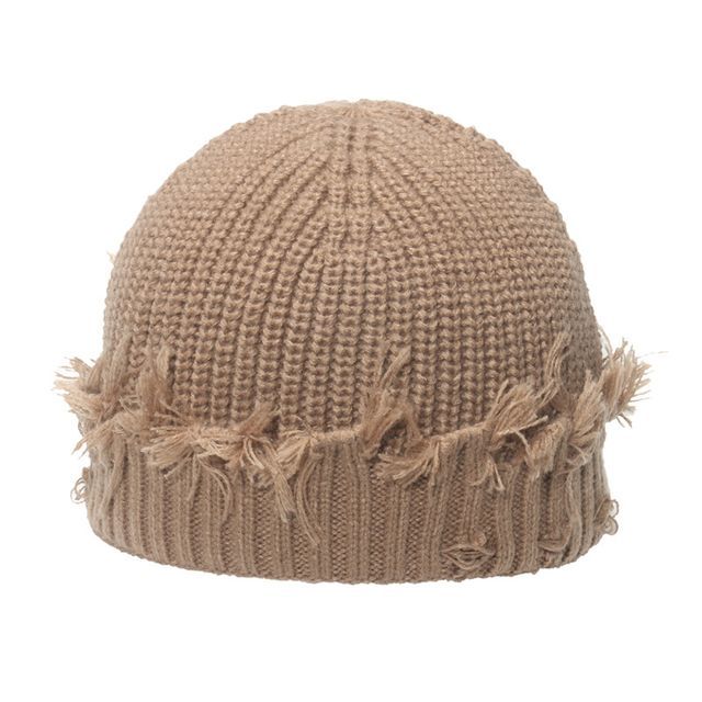 Knit Beanie Distressed