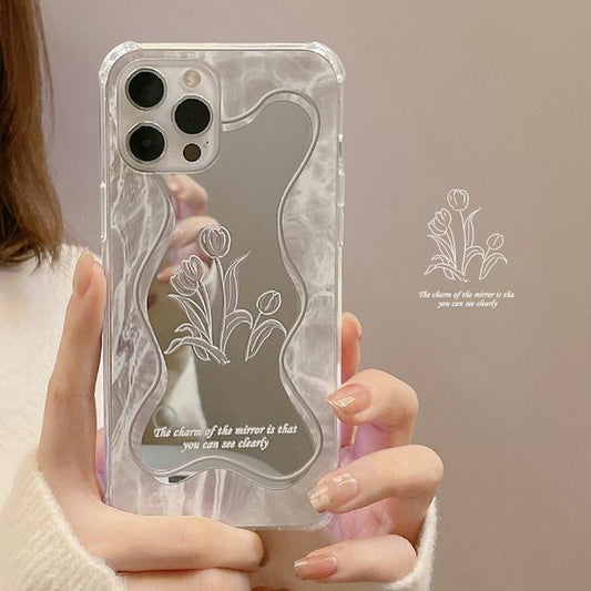Phone Case Mirrored Flower