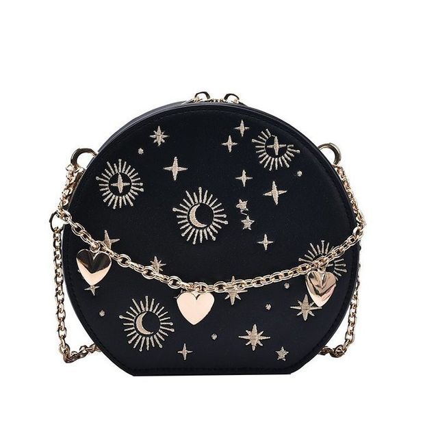 Bag Chain Embroidered Crossbody