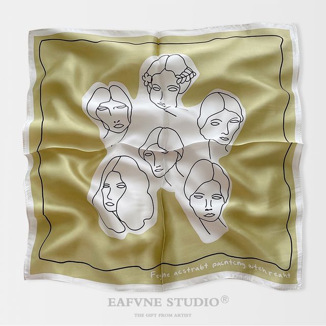 Print Scarf Silk designs) (various