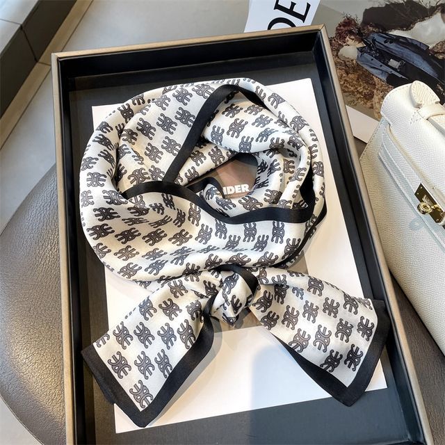 Scarf Print Silk (various designs)