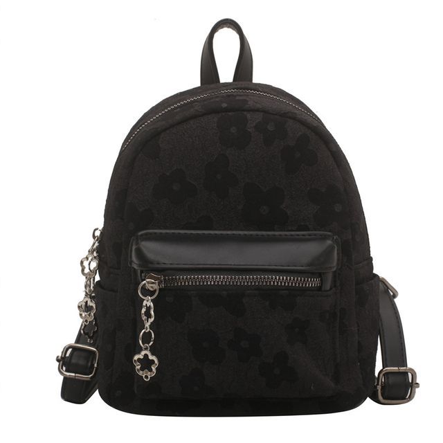 Zip Floral Backpack