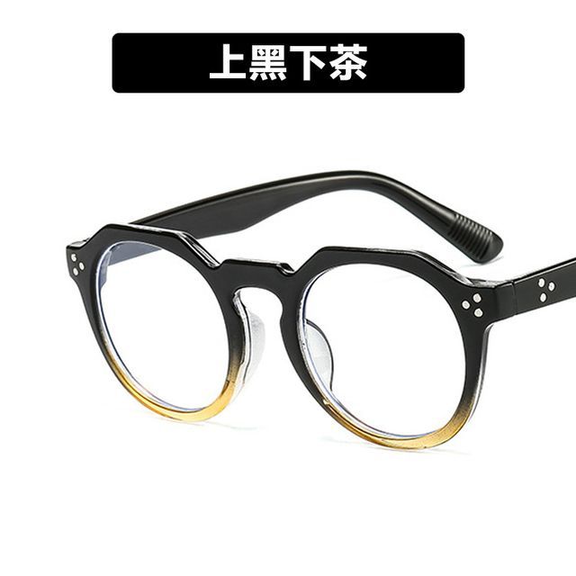Retro Blocking Blue Eyeglasses Light