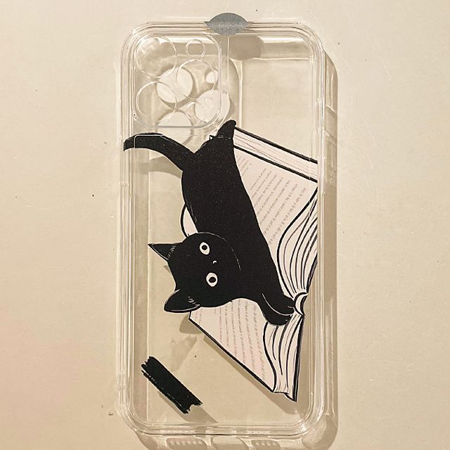 Phone Case Transparent Cat