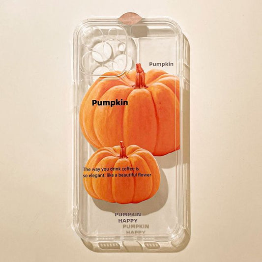 Phone Pumpkin Case Transparent