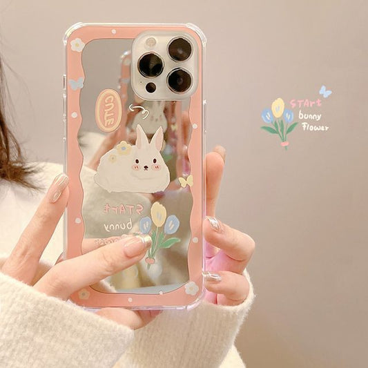 Case Rabbit Phone Mirrored