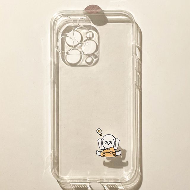 Cartoon Case Transparent Phone