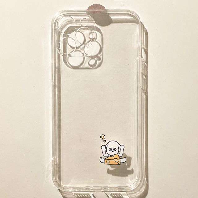 Cartoon Case Transparent Phone
