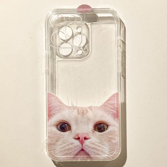 Transparent Cat Phone Case