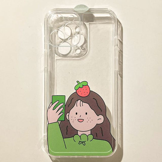 Transparent Phone Cartoon Case