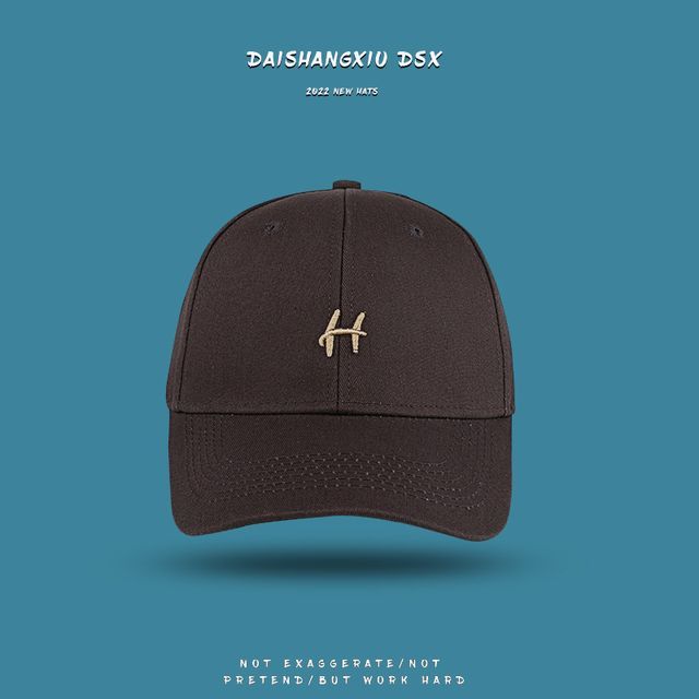 Lettering Hat Embroidered