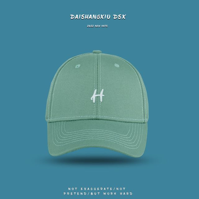 Lettering Hat Embroidered