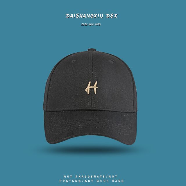 Lettering Hat Embroidered