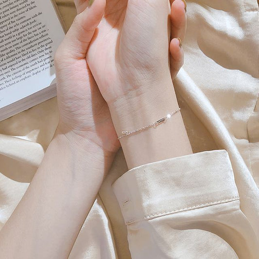 LUCK Silver Sterling Bracelet
