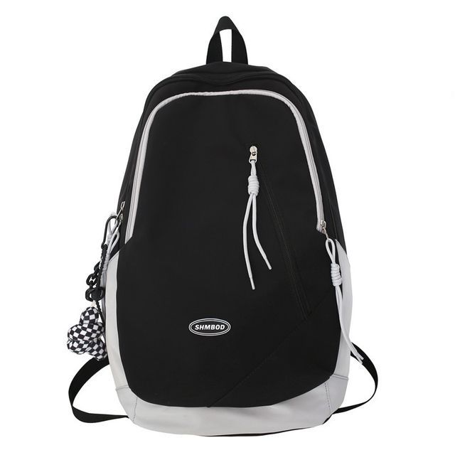 Nylon Backpack Two-Tone Logo