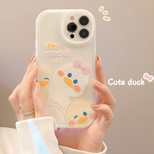Coque de téléphone à motif de fleurs