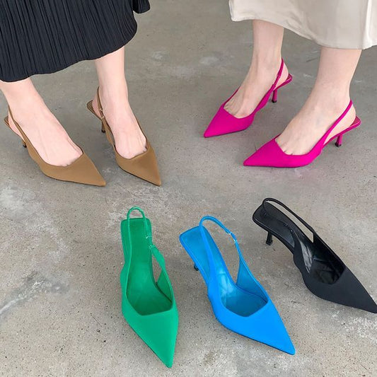 High-Heel Sandals Slingback
