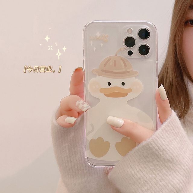 Case Transparent Duck Phone