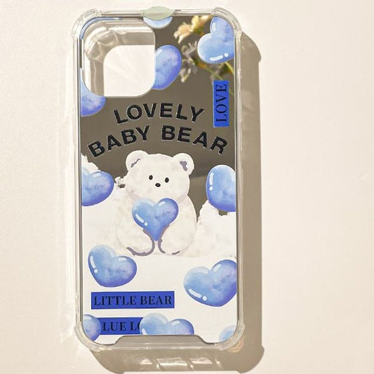 Bear Mirrored Case Phone