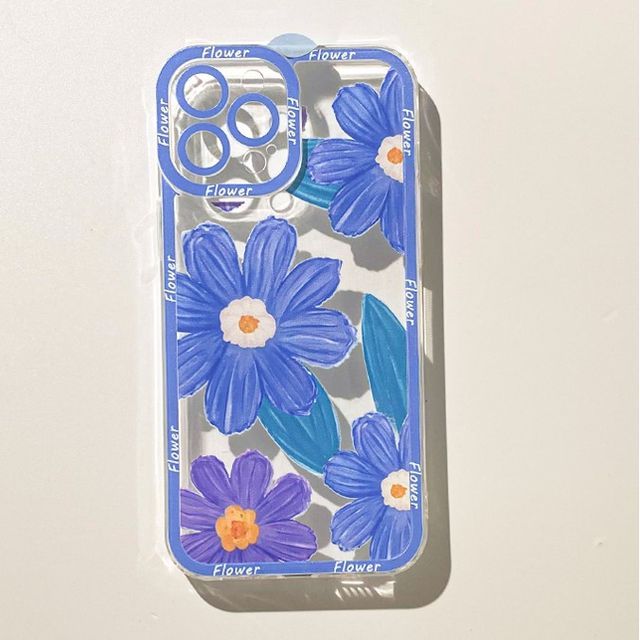 Phone Case Transparent Flower