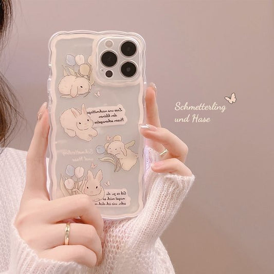 Phone Rabbit Case Transparent