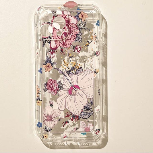 Phone Case Flower Transparent