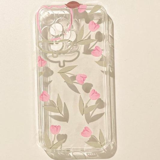 Tulip Phone Case Transparent