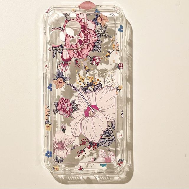 Phone Case Flower Transparent