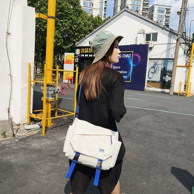 Crossbody Bag Nylon Buckled