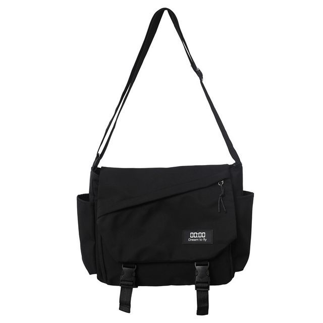 Crossbody Bag Nylon Buckled