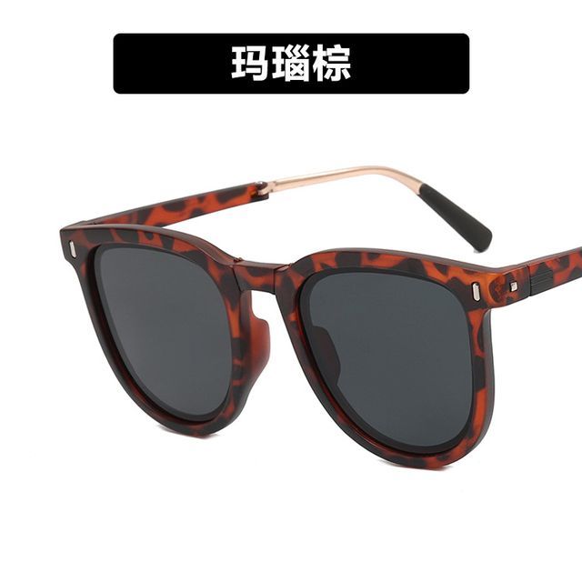 / Case Sunglasses Sunglass Retro Foldable