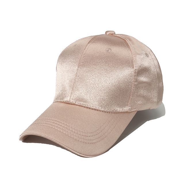 Satin Cap Plain Baseball