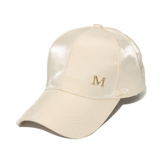Lettering Cap Satin Baseball
