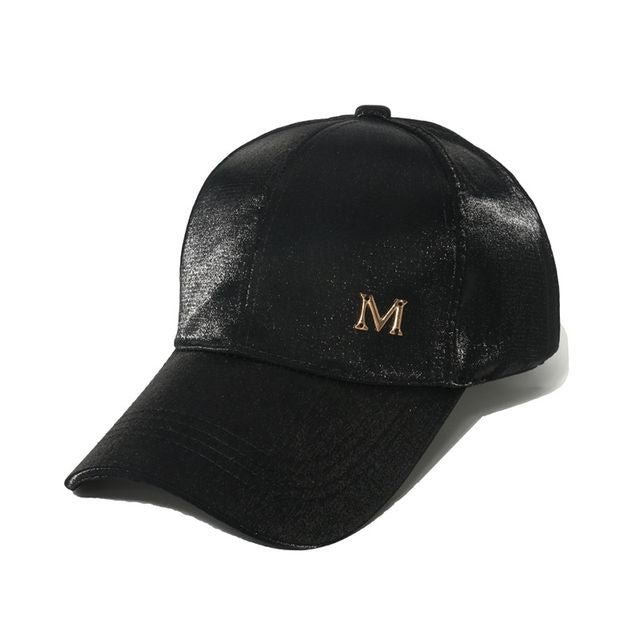 Lettering Cap Satin Baseball
