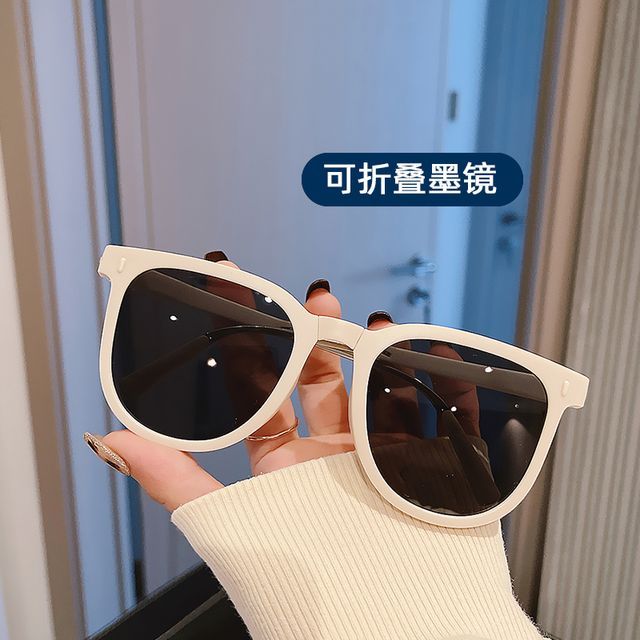 Round Sunglasses Foldable