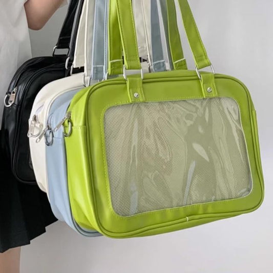 Tote Designs) Panel Bag (Various PVC