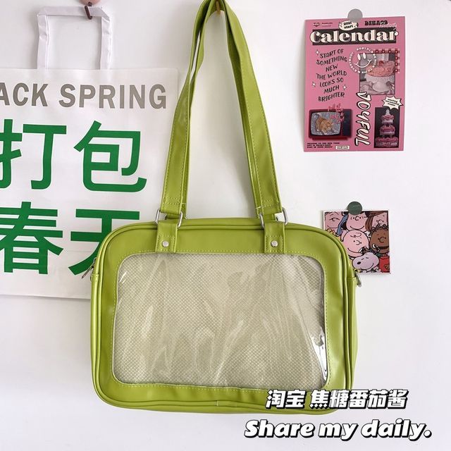 Tote Designs) Panel Bag (Various PVC