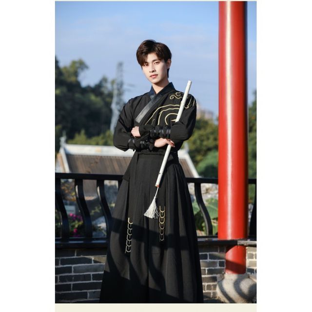 Print Hanfu Costume Set